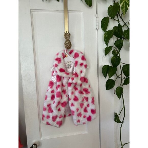 Max Studio Kids size medium heart vest - Picture 1 of 12